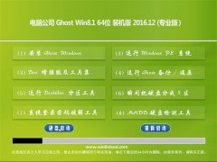 X˾Ghost Win8.1 (X64) bCV201612(ü)